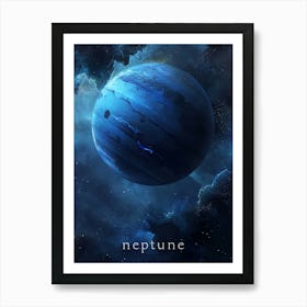 Neptune Planet Art Print