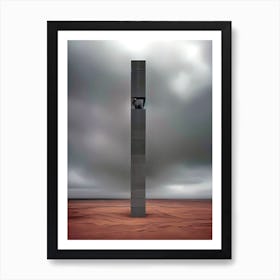 Tower In The Desert Art Print