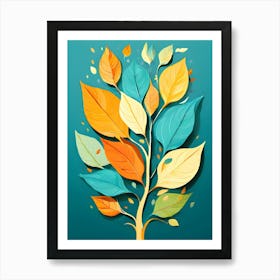 Autumn Tree 4 Art Print