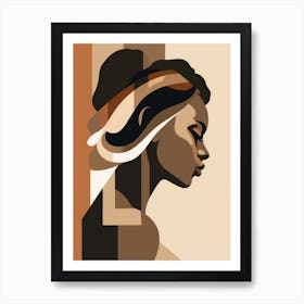 Portrait Of A Woman 47 Art Print