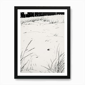 'Snowy Night' Art Print