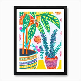 Bear’S Paw Succulent Eclectic Boho Art Print