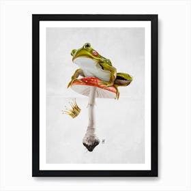 Kiss (Wordless) Art Print