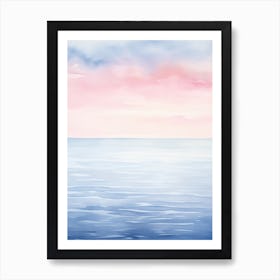 Watercolor Seascape 7 Art Print