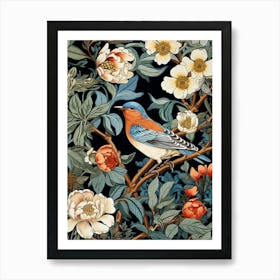 Bird On A Branch 56 Art Print