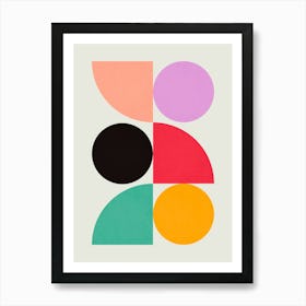 Art of circles in harmony 15 2 Art Print