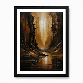 Dark City Art Print