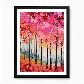 Autumn Trees 25 Art Print