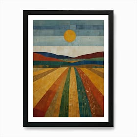 'Farmland' Art Print