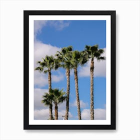 Palm Treez Art Print