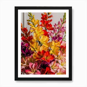 Bouquet Of Flowers 3 Art Print