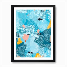 Calm Abstract Art Print