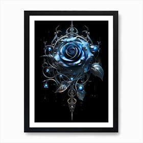 Gothic Rose Affiche