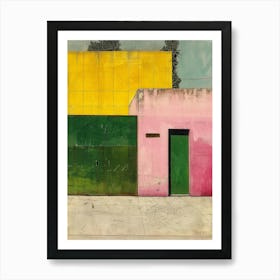 'Green Door' 1 Art Print