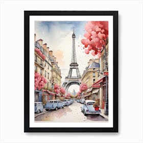 Paris Canvas Print Art Print