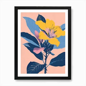 Yellow Flower 1 Art Print