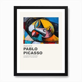 Museum Poster Inspired By Pablo Picasso 1 Art Print