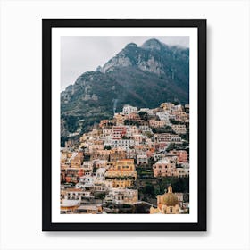 Hillside, Positano 1 Art Print