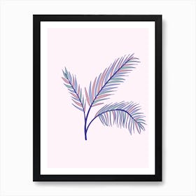 Palm Leaf 1 Art Print