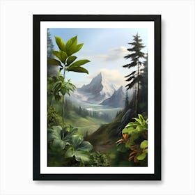 Landscape Painting Poster