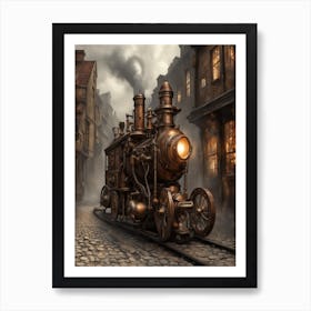 Locomotive Print Art Print