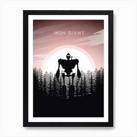 Iron Giant Art Print