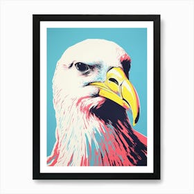 Andy Warhol Style Bird Albatross 3 Art Print
