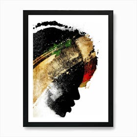 Portrait Of African Woman 89 Art Print