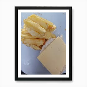 French Fries And Cheese 1 Art Print