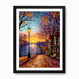 Emirgan Park Pixel Art 11 Art Print