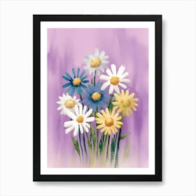 Daisies 9 Art Print