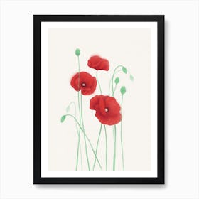 Poppy Power Art Print