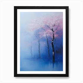 Sakura Trees Poster