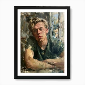 Young Man Art Print