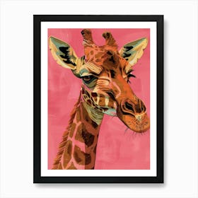 Giraffe 182 Art Print