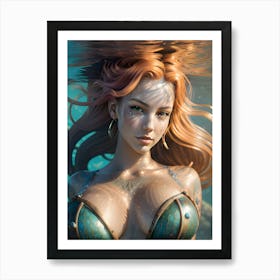 Mermaid 1 Art Print