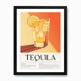 Tequila Art Print