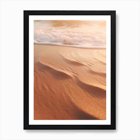 Sand On The Beach Art Print