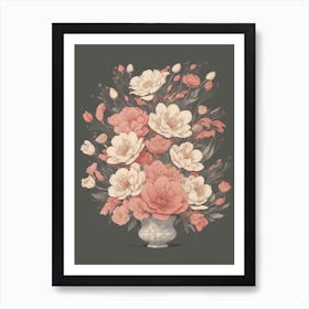 Flowers In A Vase Art Print