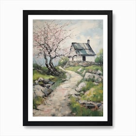 A Cottage In The English Country Side Painting 11 Poster