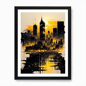 Cityscape 11 Art Print