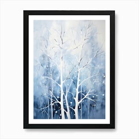 Winter Trees 2 Art Print