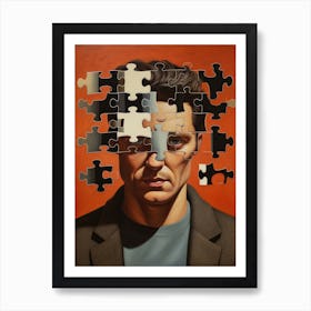 Puzzle Pieces 1 Art Print