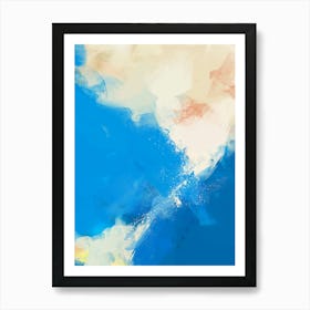 blue ocean Art Print