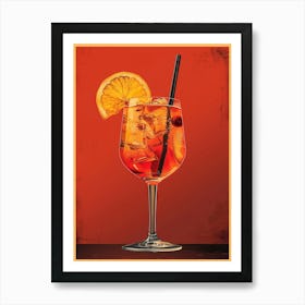 Aperol Spritz Art Print 246 Art Print