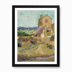 The Old Mill, Vincent Van Gogh Art Print