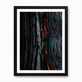 Lava Tree Art Print