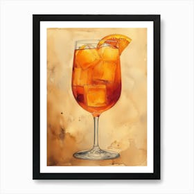 Aperol Spritz Art Print 164 Art Print