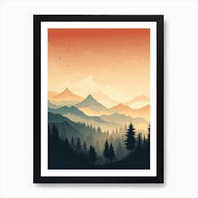 Landscape Painting 1 Art Print