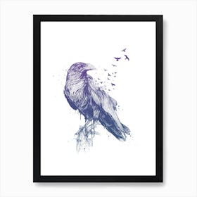 Born to be free Art Print